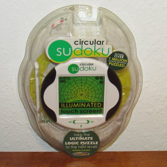 Circular Sudoku Electronic Hand Held Game Touch Screen Video Game BRAND NEW - Picture 1 of 3